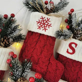 Stockings For Santa Claus Soft And Classic Christmas Stockings Faux Wool Stockings For Present Surprise For Door Fireplace