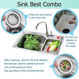 Strainer For Kitchen Sink Drain Stainless Steel Kitchen Strainer For Sink Drain Food Kitchen Gadgets For Most Sink Drains In The