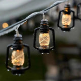String Lights Outdoor LED Tent Lantern Waterproof Landscape Lights For Outside Party Porch Backyard Bistro Garden Patio Yard