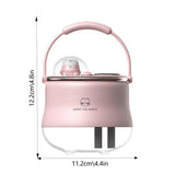 Super Quiet USB Air Humidifier Double Spray Port Oil Aromatherapy Diffuser Cool Mist Maker Fogger For Home Office