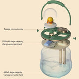 Super Quiet USB Air Humidifier Double Spray Port Oil Aromatherapy Diffuser Cool Mist Maker Fogger For Home Office