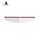 TAA Pet Grooming Comb Professional Sparse&Dense Double Teeth Crescent Comb Dog Comb Pet Accessories Cat Hair Open Knots Pet Tool