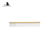TAA Pet Grooming Comb Professional Sparse and Dense Row Comb Dog Comb Removes Hair of Knots and Tangles TL-24 Double Tooth Comb