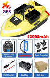 TESLAX 24000mAh GPS RC Fishing Bait Boat,500M Remote Control Fish Finder,2Kg Loading Automatic Cruise/Return/Route Correction