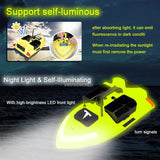 TESLAX 24000mAh GPS RC Fishing Bait Boat,500M Remote Control Fish Finder,2Kg Loading Automatic Cruise/Return/Route Correction