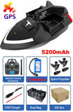 TESLAX 24000mAh GPS RC Fishing Bait Boat,500M Remote Control Fish Finder,2Kg Loading Automatic Cruise/Return/Route Correction