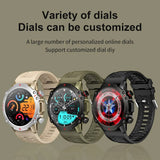 TF10 Pro Smartwatch 1.53 Inch HD Screen Custom Dial Voice Assistant 25 Days Standby Time Military Sport Smart Watch Men