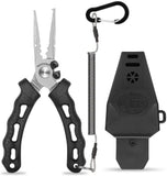 TRUSCEND Fishing Pliers Upgraded Muti-Function Fishing Gear Hook Remover Resistant Harshest Salt Fishing Tools Gifts for Men