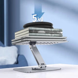 Tablet Stand Desktop Stand 360 Degree Rotation Multi-Angle Adjustable Height Foldable Stand for Xiaomi iPad Tablet Laptop
