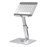Tablet Stand Desktop Stand 360 Degree Rotation Multi-Angle Adjustable Height Foldable Stand for Xiaomi iPad Tablet Laptop