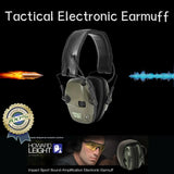 Tactical Electronic Shooting Ear Protection Impact Sound Amplification Anti-noise Earmuffs Hunting Ear Defender Outdoor Sport