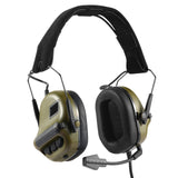 Tactical Headset Without Noise Cancellation VersionTactical Headsets Shooting Earmuff Use with PTT Walkie Headset
