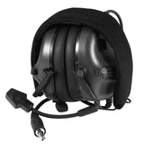 Tactical Headset Without Noise Cancellation VersionTactical Headsets Shooting Earmuff Use with PTT Walkie Headset