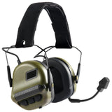 Tactical Headset Without Noise Cancellation VersionTactical Headsets Shooting Earmuff Use with PTT Walkie Headset