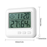 Temperature Humidity Meter Digital Hygrometer Temperature And Humidity Monitor Wall Mount Temperature & Humidity Gauge For