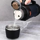 Thermal Tumbler Portable Vacuum Cup Thermal Coffee Mug With Handle Thermal Cup With Handle Gifts For Colleagues Friends Family