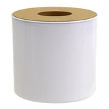 Tissue Box Cover For Table Modern Napkin Dispenser With Bamboo Lid Napkin Holder For Facial Tissues Napkins Tissue Papers Dryer