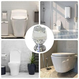 Toilet Button Pusher Self-Adhesive Fashionable Rose Shape Button For Toilet Tank Home Decor Products For Bedroom Bathroom Toilet