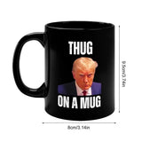 Trump Mug Shot Photo Mug With Trump Mugshot Trump Cup Trump Coffee Cup Trump Mug Shot Mug Ceramic Mug 11 Oz Trump Mugs Home