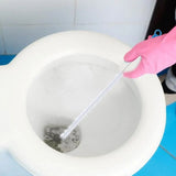 Tube Spiral Cleaning Brush Spiral Bending Hair Catchers Non-slip Dredging Brush Household Cleaning Brushes For Bathroom Sewers