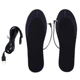 USB Heated Shoe Insoles Electric Rechargeable Foot Warming Pad Soft Feet Warmer Sock Pad Mat Winter Outdoor Heating Insoles