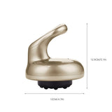 USB Rechargeable Body Guasha Scraping Massager Stimulate Acupoints Cup Suction Meridian Dredge Massage Therapy Slimming Device