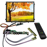 VSDISPLAY 10.4inch IPS 1024x768 Brightness 500nits LCD Screen with LCD Controller Board for Industrial Screen / DIY display etc.