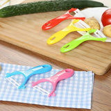 50 Pcs Kitchen Potato Peeler Fruit Vegetable Ceramic Cutlery Knives Peelers WBDHLS
