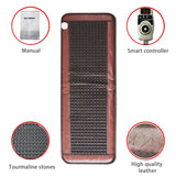 Jade Mat Hot stones Electric for Massager Jade Tourmaline Heating Therapy Mat Bed Sofa Pad Infrared Mattres Heating Smart Timer