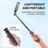 Ulanzi RMT-01 Portable Tripod for Phone Camera Extendable Flexible Lightweight Stand Bluetooth Remote Selfie Stick For iPhone