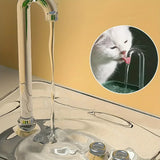 Ultra-Quiet Cat Water Fountain Filter Smart Automatic Pet Dog Water Dispenser&Burnout Prevention Pump1.5L Recirculate Filtrin