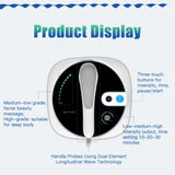 Ultrasonic Therapy Machine for Pain Releif Electric EMS Physiotherapy Muscle Massager 1MHz Intensity Touch Control Personal Care