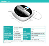 Ultrasonic Therapy Machine for Pain Releif Electric EMS Physiotherapy Muscle Massager 1MHz Intensity Touch Control Personal Care