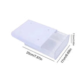 Under Table Drawer Mount Self-adhesive Attachable Drawer Slide-out Storage Drawers Punch-free Under Drawer Bottom Storage Box