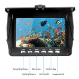 Underwater Fishing Camera 5-Inch 1080P IP68 Waterproof 20M Ice/Sea/River Camera For Fishing Underwater Detection