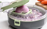Vegetable Cutter Food Slicer Cutter Carrot Chopper Kitchen Vegetable Spiralizer And Veggie Slicer For Onion Cucumber Potatoes