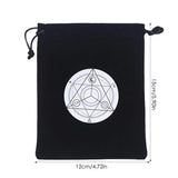 Velvet Tarots Card Storage Bag Oracle Card Witch Divination Accessories Drawstring Pouch Tarot Cards Supplies