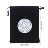 Velvet Tarots Card Storage Bag Oracle Card Witch Divination Accessories Drawstring Pouch Tarot Cards Supplies