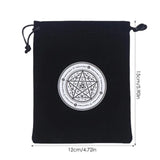 Velvet Tarots Card Storage Bag Oracle Card Witch Divination Accessories Drawstring Pouch Tarot Cards Supplies
