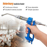 Verterinary Continuous Medicine Feeding for Gun Cow Pig Goat for Livestock Medicine Drenching Gun 5/10/20/30ml