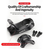 Viaron Mountain Bike Handlebar Negative 17 Degrees Off-Road Aluminum Alloy Riser 31.8*28.6 Riser Road Bike Handlebar