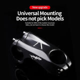 Viaron Mountain Bike Handlebar Negative 17 Degrees Off-Road Aluminum Alloy Riser 31.8*28.6 Riser Road Bike Handlebar