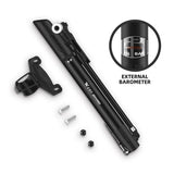 WEST BIKING 120 PSI Dual Cylinder Bicycle Pump With Pressure Gauge Portable Floor Pump For MTB Road Bike Tire Balloon Inflator