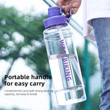 WEST BIKING 2 Liter Transparent Sport Water Bottle Portable MTB Road Bike Bottle Cycling Running Gym Fitness 2L Straw Bottle