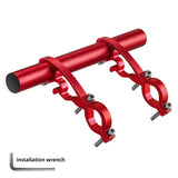 WEST BIKING 20-32MM MTB Road Bike Handlebar Extender Ultralight Aluminum Alloy Handle Bracket Bar For Phone Bike Computer Lights