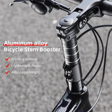 WEST BIKING Bicycle Fork Stem Extension 70-225mm Handlebar Rise Up Aluminum Alloy Height Spacer Stem Extender MTB BMX Parts