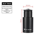WEST BIKING Bicycle Fork Stem Extension 70-225mm Handlebar Rise Up Aluminum Alloy Height Spacer Stem Extender MTB BMX Parts