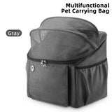 WEST BIKING Bicycle Front Pets Bag For Travel Breathable Breathable Wear-Resistant Bag For Dog Cat Outdoor Pet Backpack Hand Bag