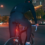 WEST BIKING Bicycle Smart Brake Rear Light Alumimum Alloy IPX6 Taillights Rechargable Auto Start Bike Tail Safety Flash Light