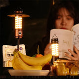 WEST BIKING Camping Lamp Rechargeable Multifunctional Tent Hanger Lantern Outdoor Table Lamp LED Flashlight Camping Supplies